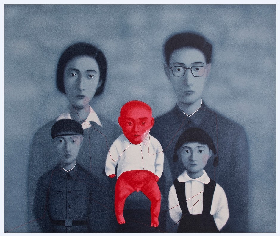 Red Baby by Zhang Xiaogang – YangGallery