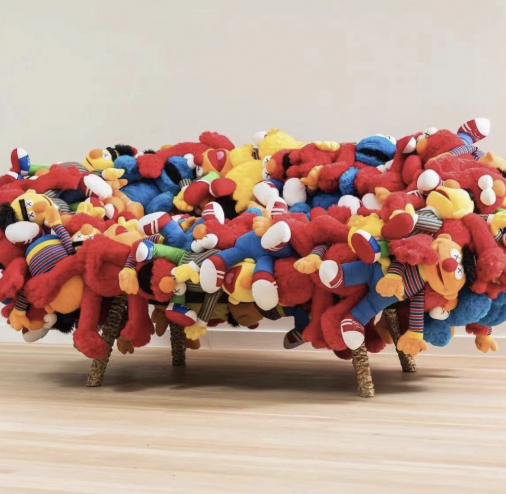 Kaws Gang Sofa Multicolor by Kaws – YangGallery