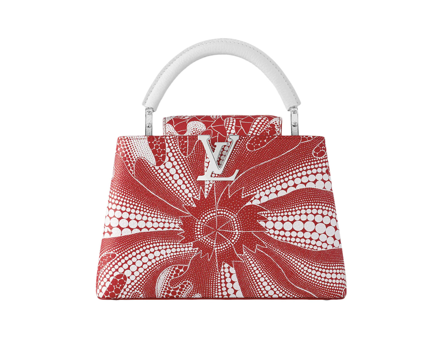 Louis Vuitton Bag Capucines BB White by Yayoi Kusama – YangGallery